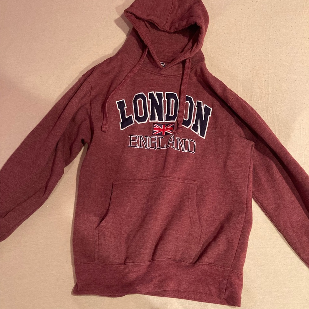 Burgundy London sweatshirt size S